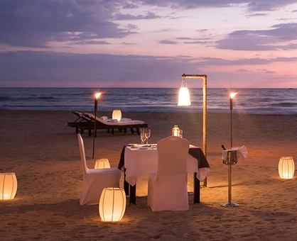 Sunset Over the Indian Ocean